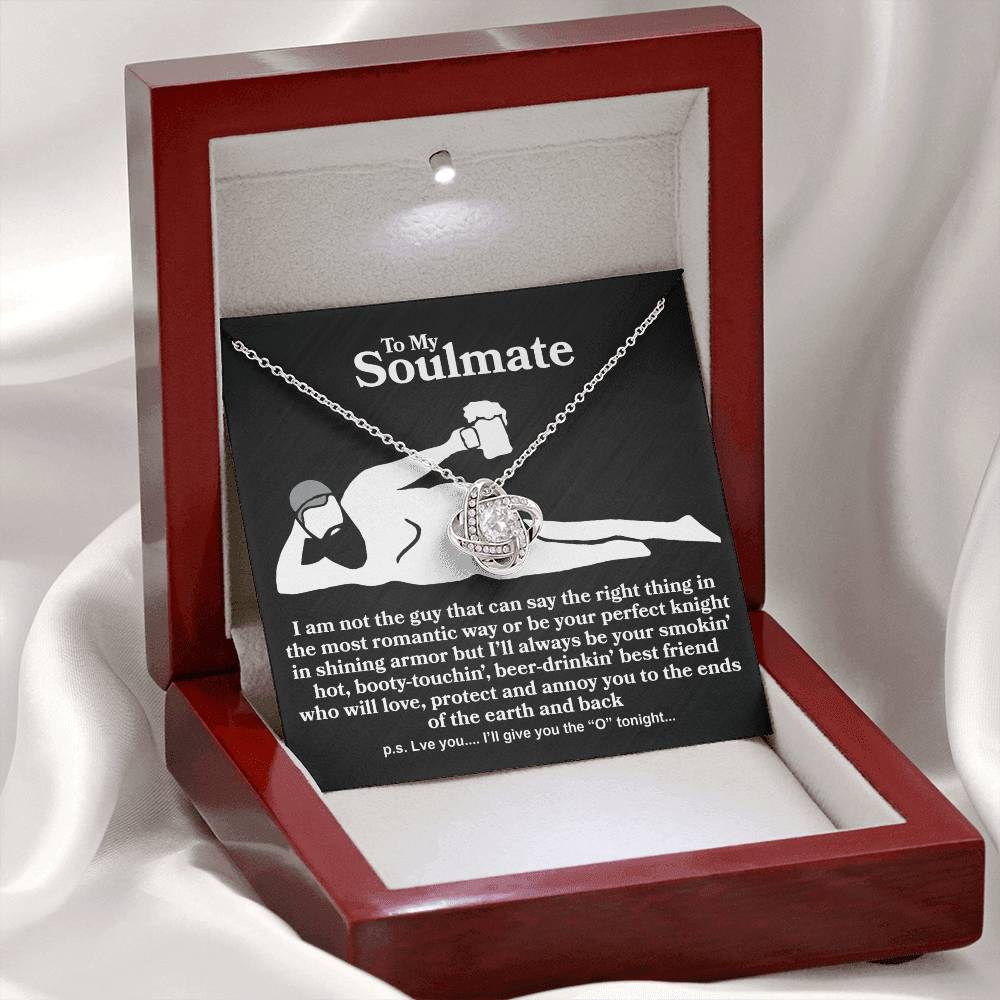 Soulmate - I Am Not The Guy - Love Knot Necklace - INCLUDES FREE SHIPPING