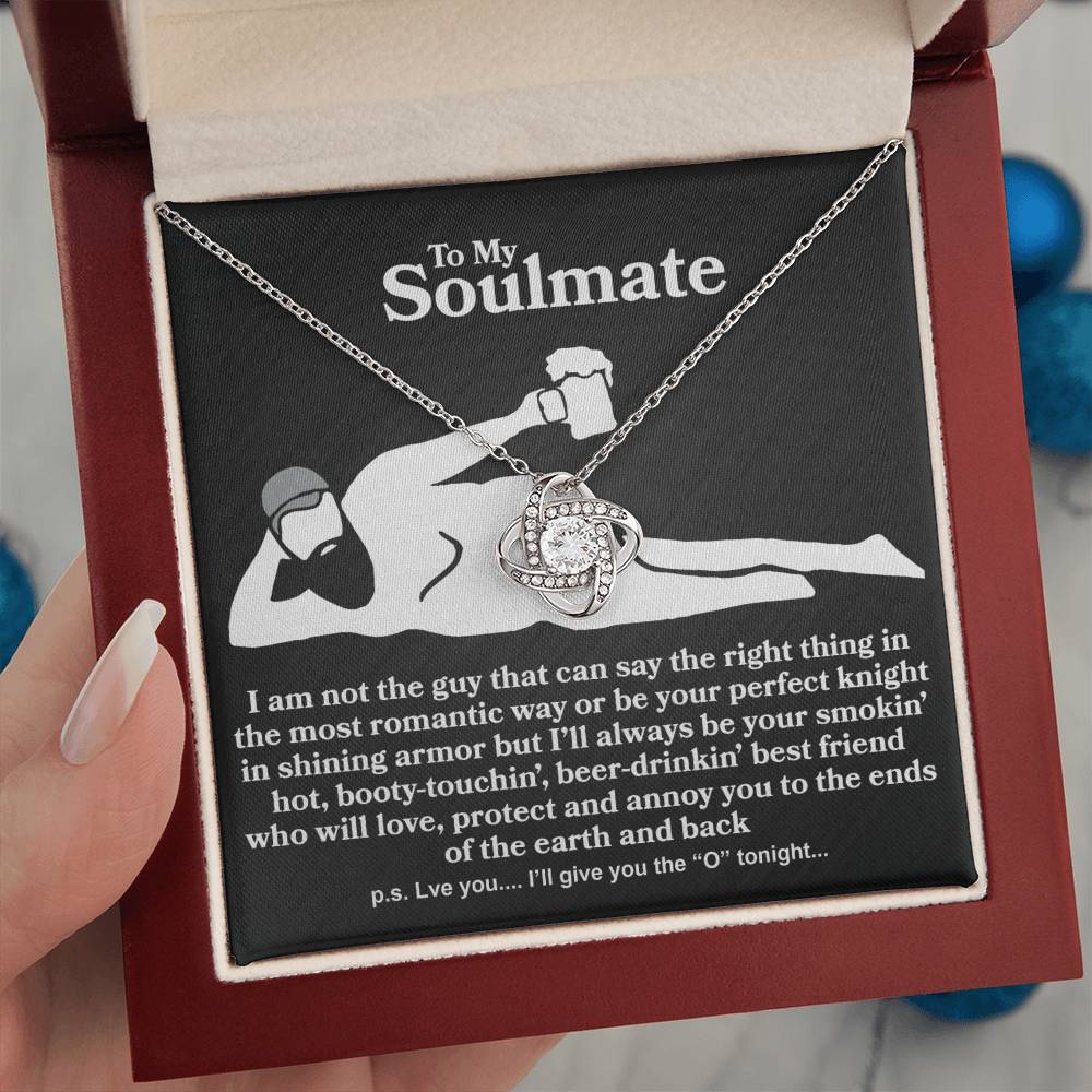 Soulmate - I Am Not The Guy - Love Knot Necklace - INCLUDES FREE SHIPPING