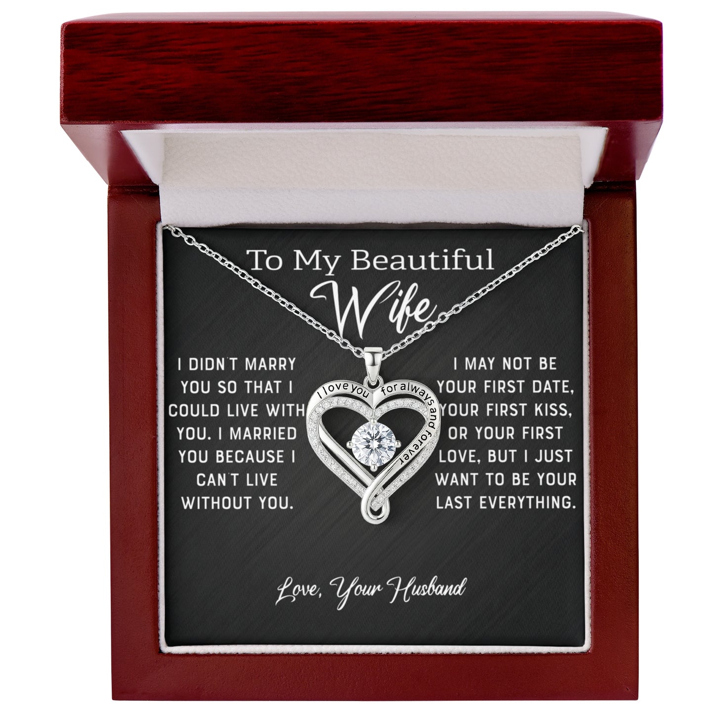Wife - Last Everything - Love You Always Necklace