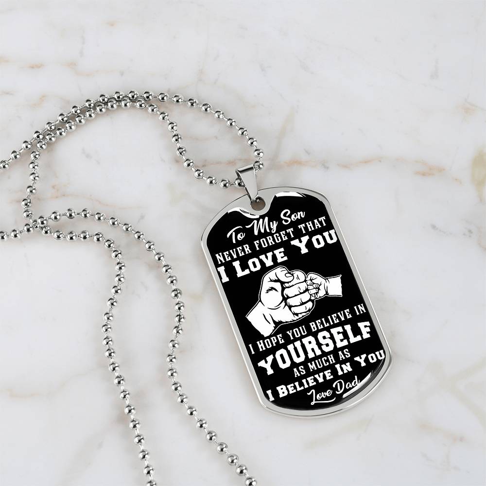 Son - Never Forget I Love You - INCLUDES FREE SHIPPING