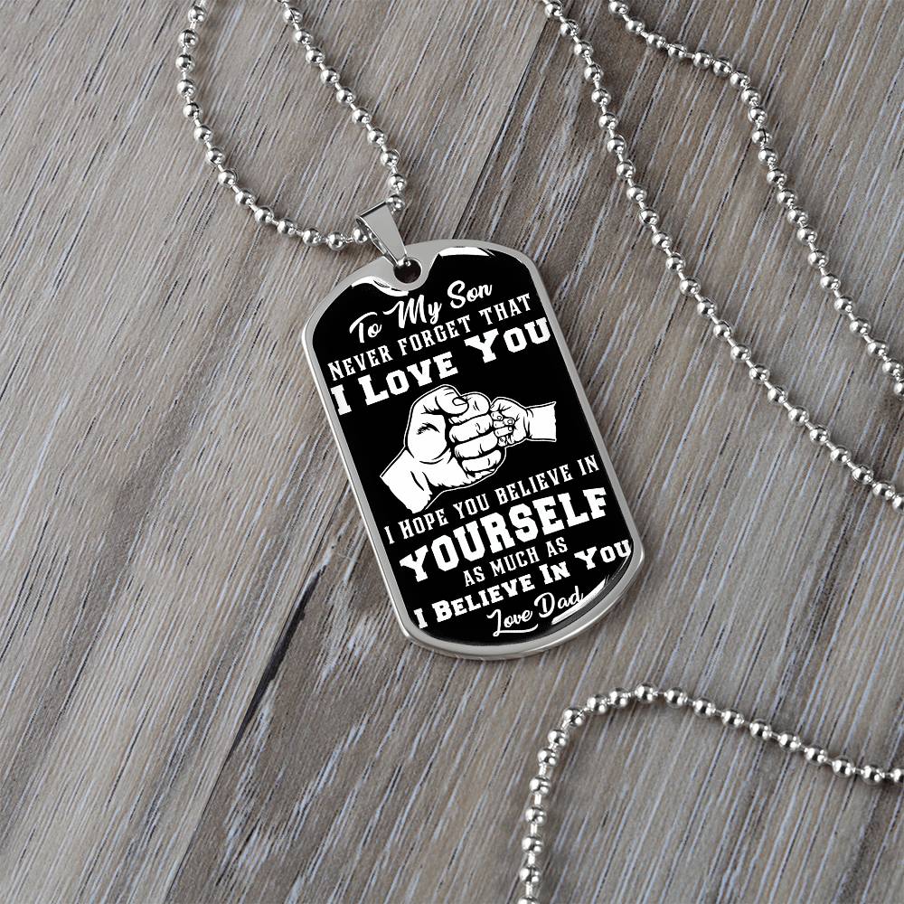 Son - Never Forget I Love You - INCLUDES FREE SHIPPING