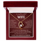 To My Beautiful Wife - Forever Love Necklace
