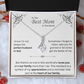 To The Best Mom In The World - Alluring Beauty Necklace - INCLUDES FREE SHIPPING