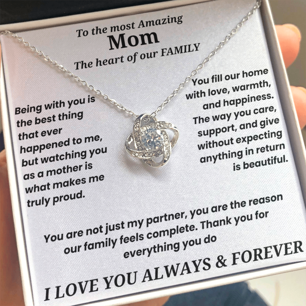 To The Most Amazing Mom - Necklace