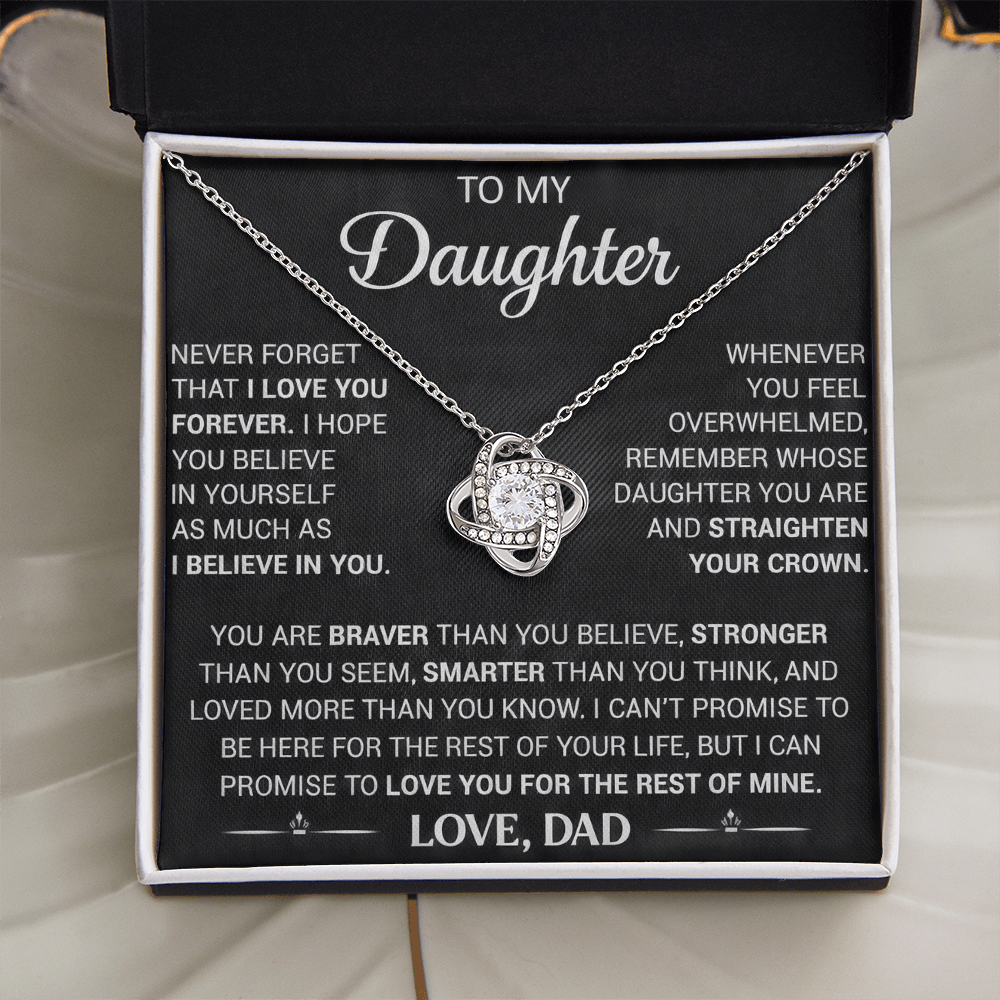 To My Daughter - Never Forget That I Love You - Love Dad