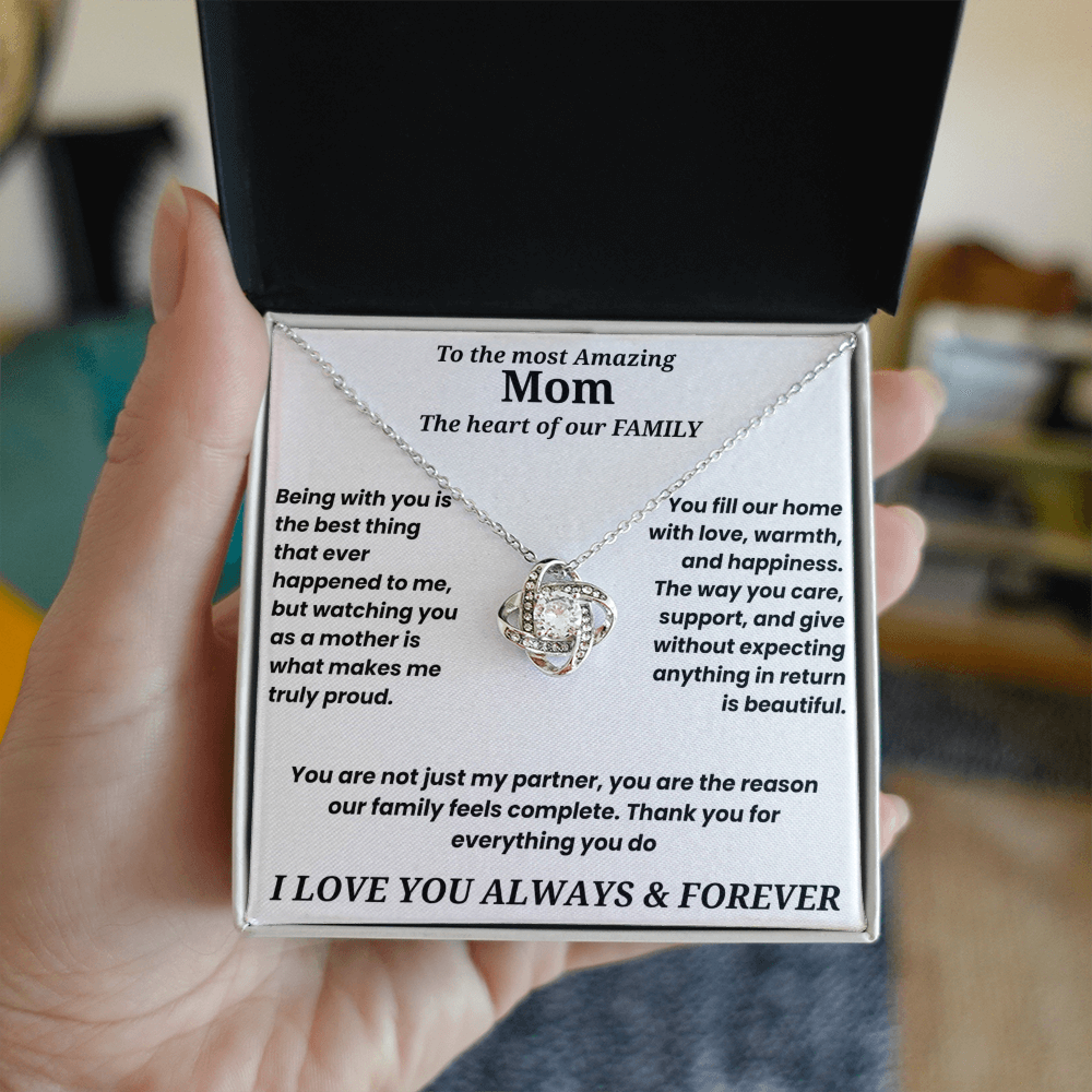 To The Most Amazing Mom - Necklace