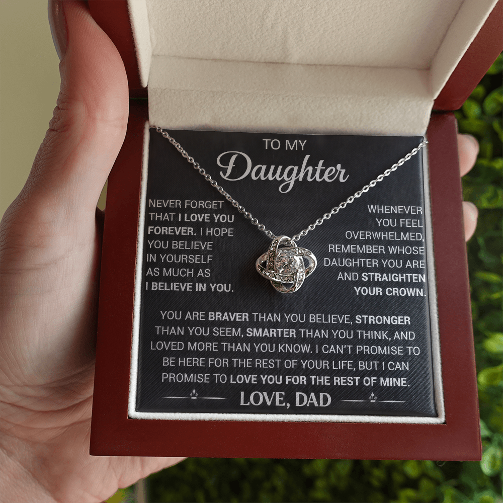 To My Daughter - Never Forget That I Love You - Love Dad