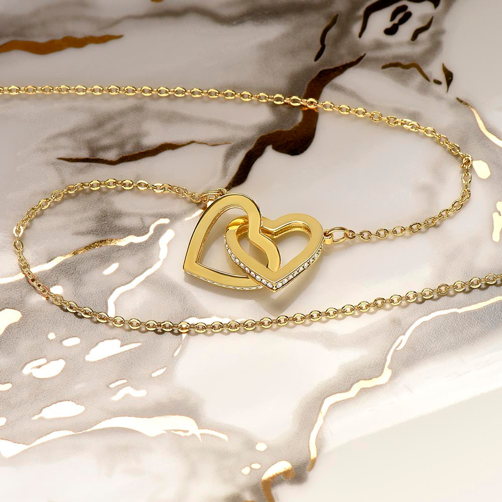 To My Beautiful Wife - Interlocking Hearts