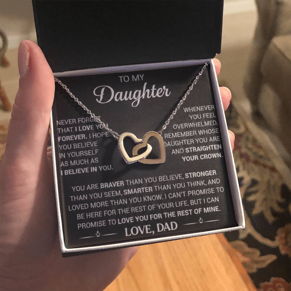 To My Daughter - Whenever You Feel Overwhelmed - Love Dad