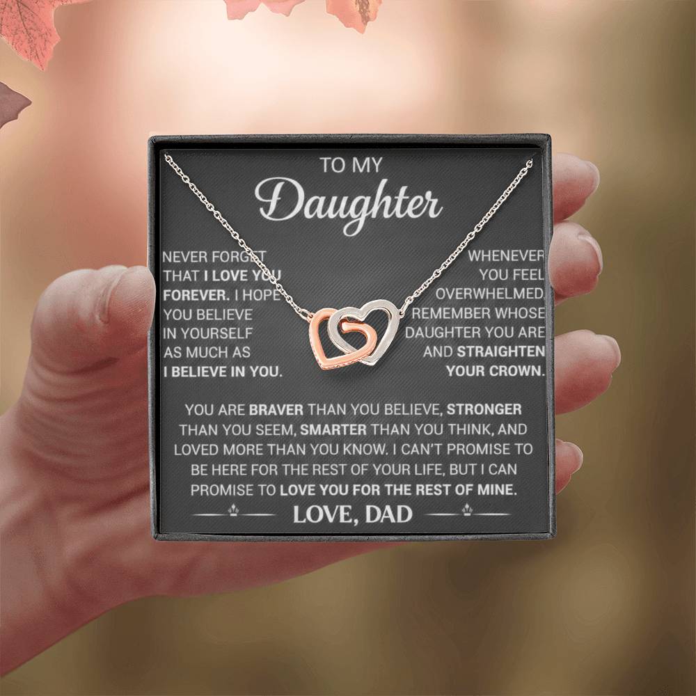To My Daughter - Whenever You Feel Overwhelmed - Love Dad