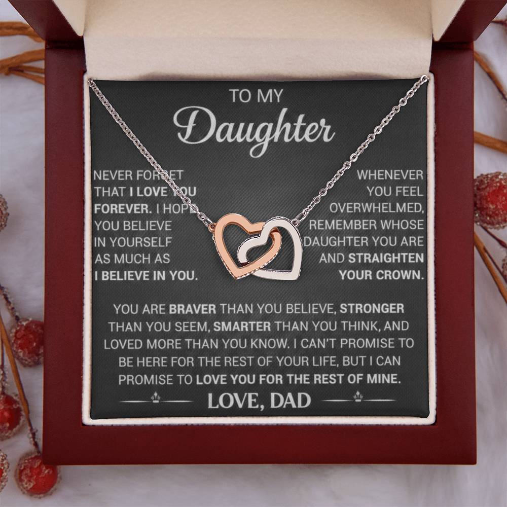 To My Daughter - Whenever You Feel Overwhelmed - Love Dad