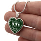 To My Gorgeous Wife - Green
