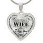 To My Gorgeous Wife - Black Text