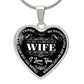 To My Gorgeous Wife - Black