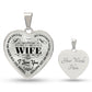 To My Gorgeous Wife - Black Text