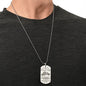 Son - I Believe in You - Love Mom - Engraved Dog Tag Necklace