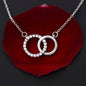 Daughter - Someday When The Pages Of My Life End - Perfect Pair Necklace