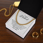 Husband - Possibilities - Cuban Link Chain