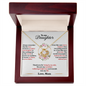 Daughter - Love Between Mother And Daughter - Love Knot Necklace