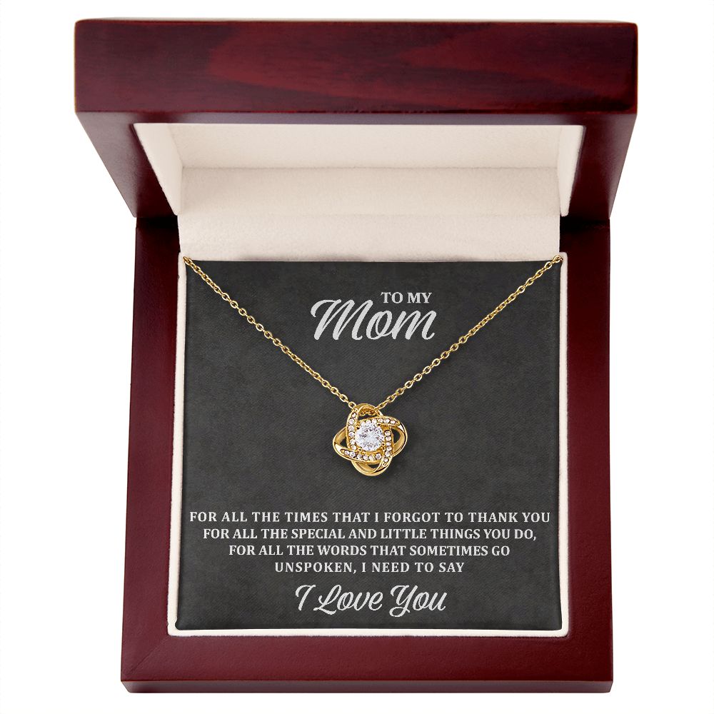To My Mom - I Need To Say