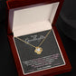 Granddaughter - I Hugged This Little Pendant - Love Grandpa
