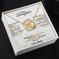 Daughter - Love Between A Mother And Daughter - Interlocking Hearts