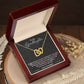 Granddaughter - I Hugged This Little Pendant - Love Grandpa