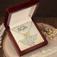 Daughter - Dreams - Interlocking Hearts Necklace