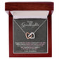Granddaughter - I Hugged This Little Pendant - Love Grandma