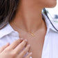 Daughter - Someday When The Pages Of My Life End - Delicate Heart Necklace